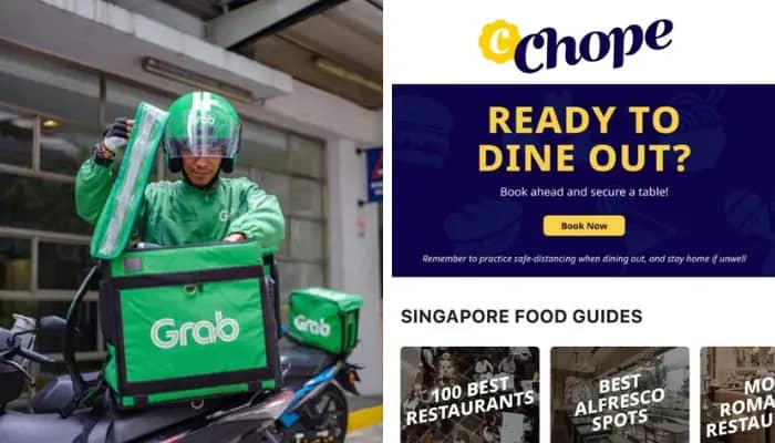 Grab, Chope