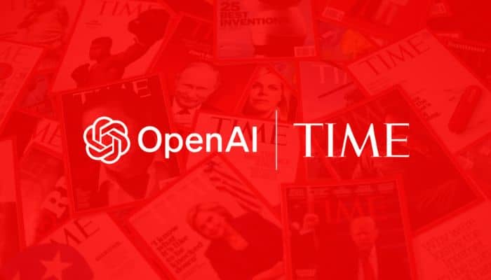 OpenAI, TIME sign multi-year content partnership