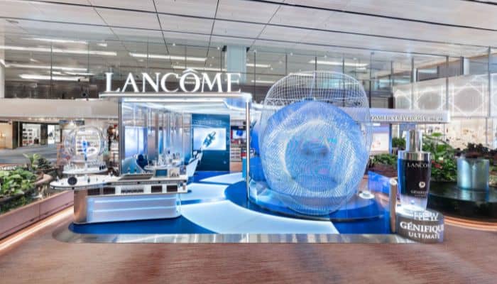 Lancôme unveils Changi Airport activation to promote future of revolutionary skincare repair science