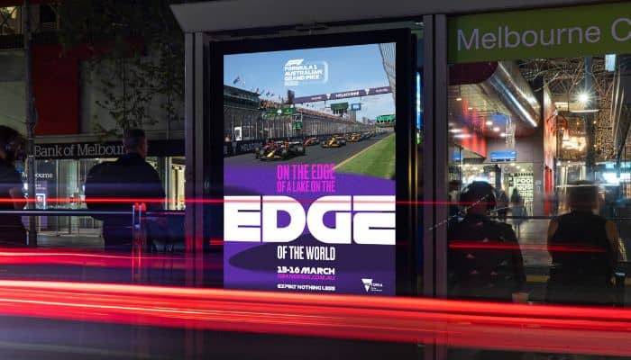Formula 1 Australian GP unveils new positioning ‘Expect Nothing Less’ via Bullfrog