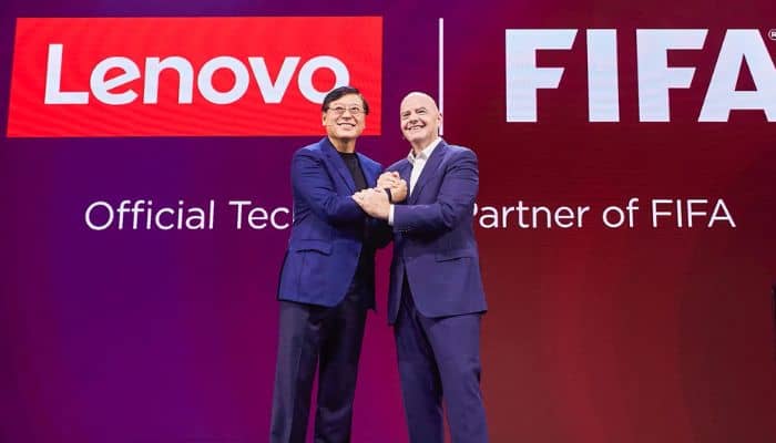 Lenovo named as Official FIFA Technology Partner