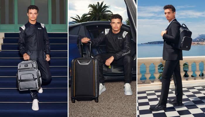 TUMI rolls out Turin collection in new campaign featuring Lando Norris