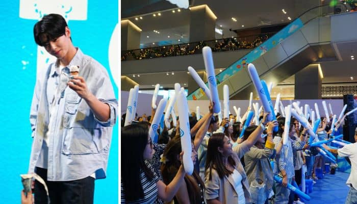Cornetto set hearts aflutter with meetup with brand ambassador Cha Eun-Woo for fans