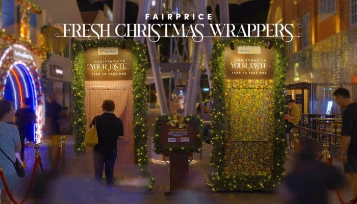 FairPrice Group, Homeground United elevate gift-giving tradition with scented gift wrappers activation