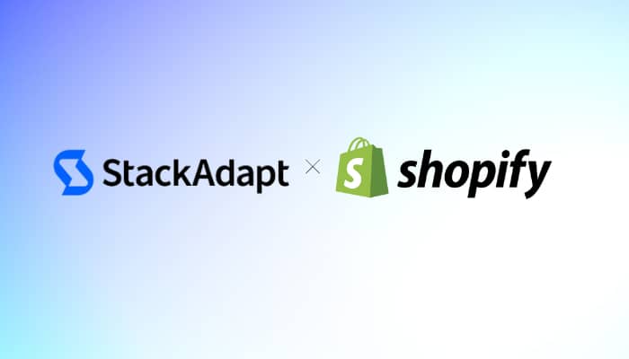 StackAdapt integrates with Shopify to promote merchants’ campaign efficiency