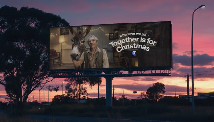 Telstra highlights importance of family in latest Christmas campaign with Bear Meets Eagle On Fire, +61