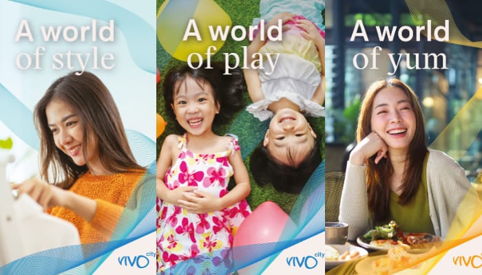 VivoCity reveals refreshed brand look to embody contemporary energy as lifestyle destination