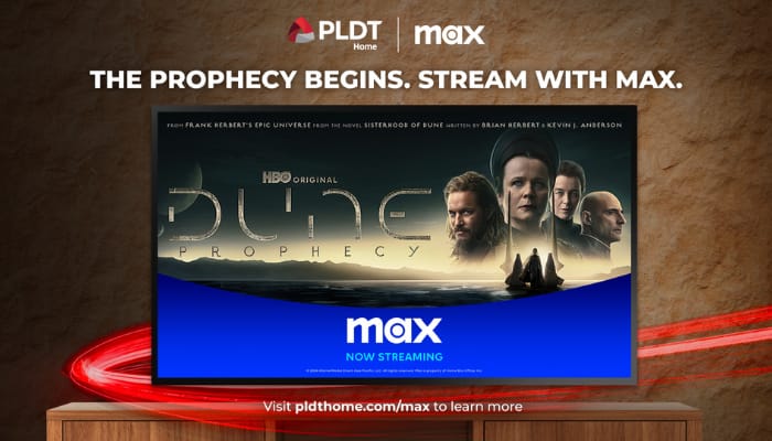 Max teams up with PLDT Home to provide entertainment to customers in PH