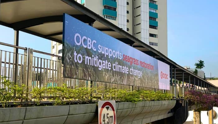 Stellar Ace unveils new OOH advertising format on overhead bridges, OCBC first to test ‘SkyWalk’ format