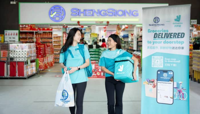 Deliveroo Singapore forges partnership with Sheng Siong to make grocery shopping easier