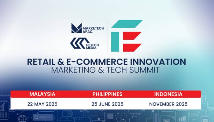 MARKETECH APAC, UpTech Media team up for conference series highlighting convergence of retail and e-commerce strategies in 2025 and beyond