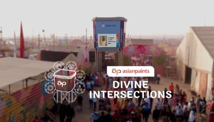 asian paints maha kumbh 2025 installation