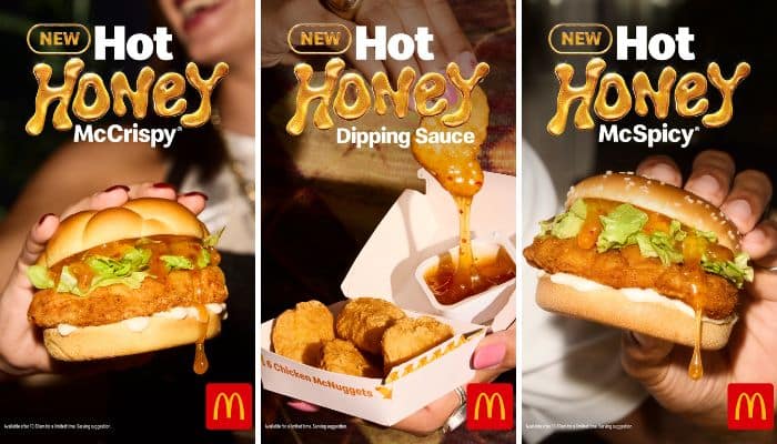 Macca’s encourages Aussies to ‘embrace the drip’ in new ‘Hot Honey’ campaign