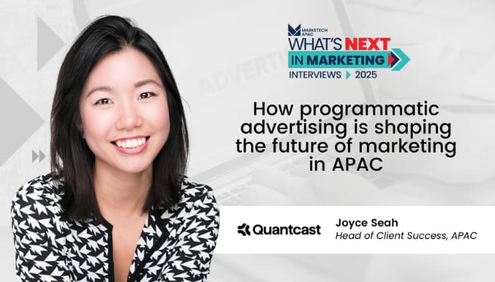 What’s NEXT: Quantcast’s Joyce Seah on traversing the nuances of programmatic advertising in APAC