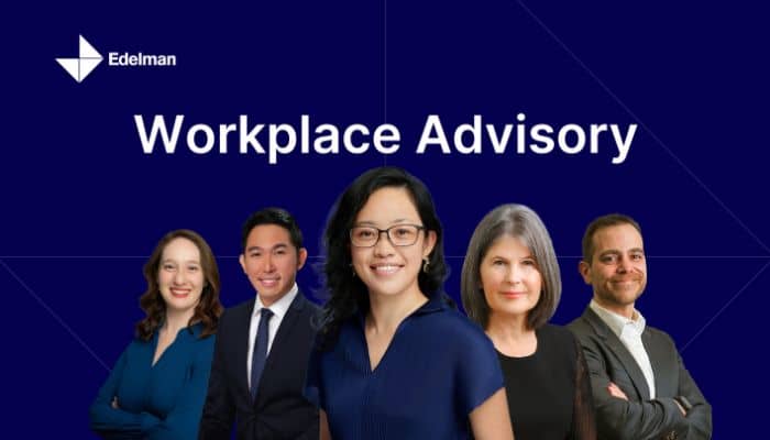 Edelman expands Workplace Advisory team in APAC