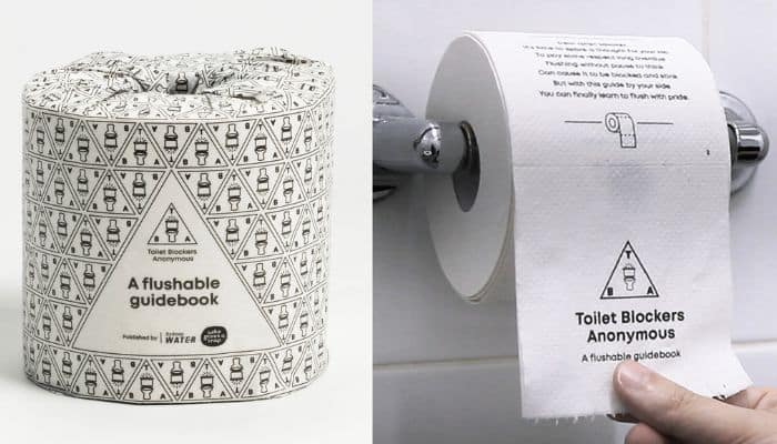 Sydney Water cheekily infiltrates Sydney loos with the ‘Flushable Guidebook’ via It's Friday