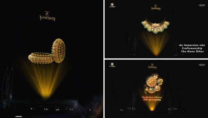 tanishq laqshya holoprojection