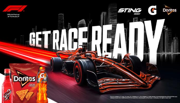 PepsiCo joins Formula 1’s growing list of official partners