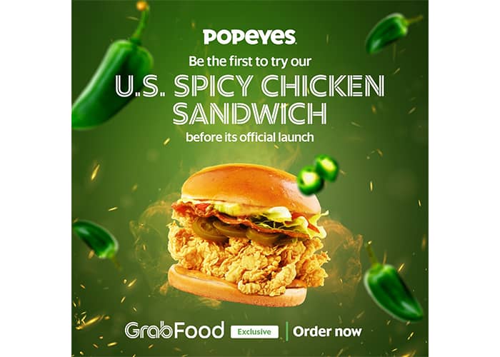 Popeyes GrabFood