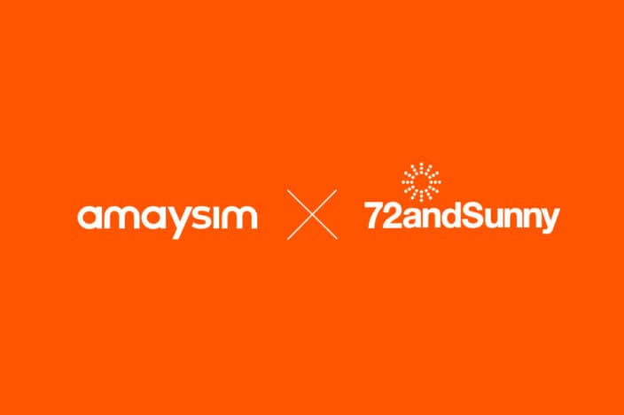 amaysim x 72andSunny