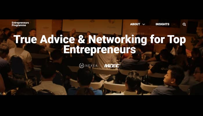 Entrepreneurs programme MDEC