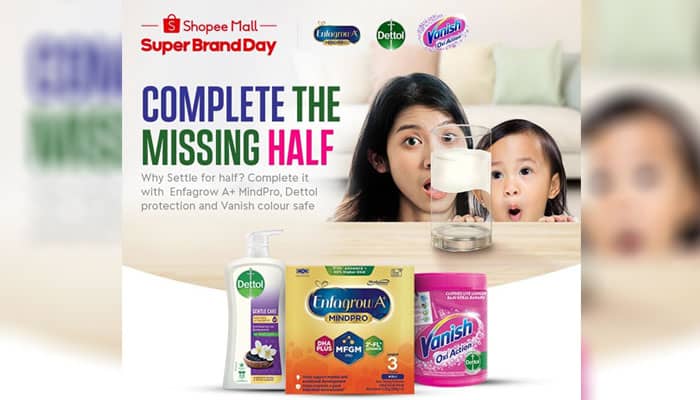 Reckitt and Shopee Complete #TheMissingHalf Campaign