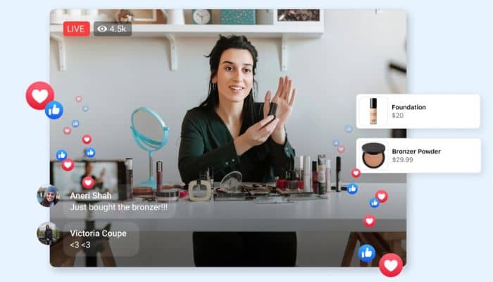 Facebook Live Shopping ends October this year