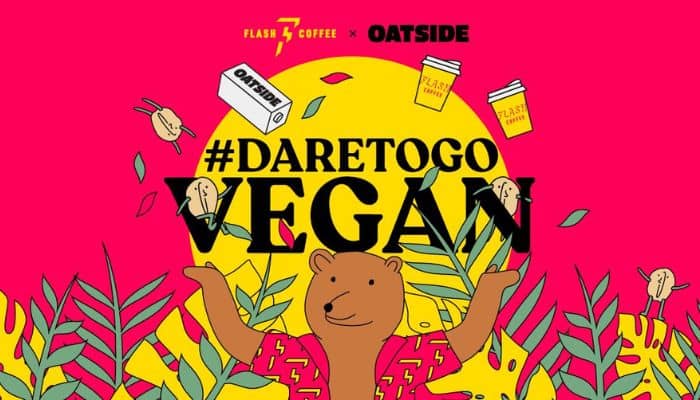Flash Coffee announces brand partnership with OATSIDE