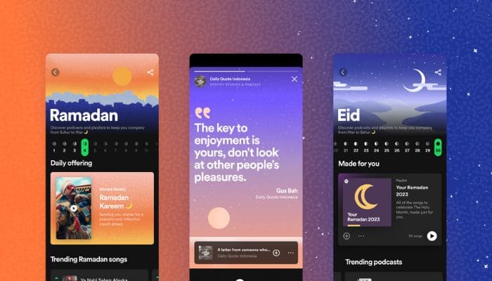 Spotify releases personalised, curated experiences for Ramadan