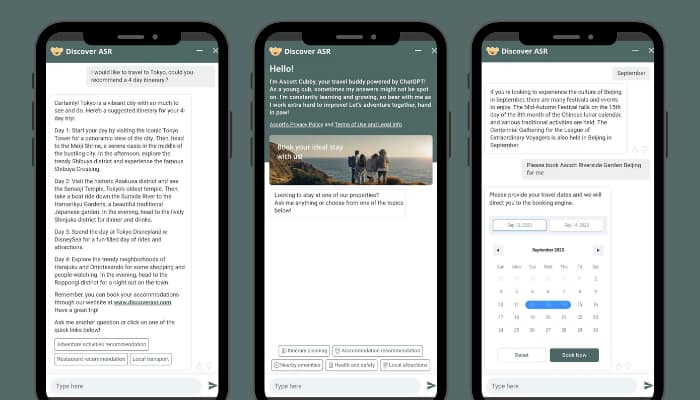 Ascott becomes latest brand to launch own generative AI-powered travel chatbot