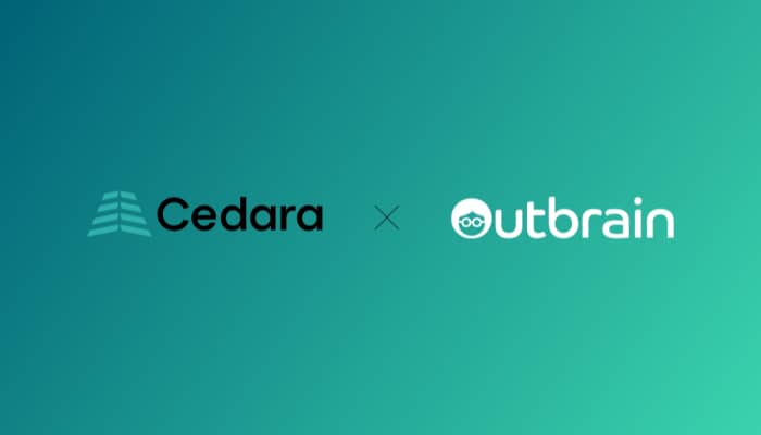 Outbrain announces Cedara partnership to support customers’ sustainability , decarbonisation efforts