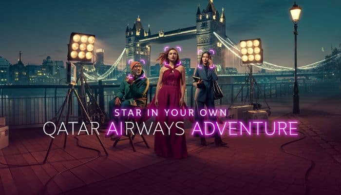 You can be the star in this latest AI-powered campaign from Qatar Airways