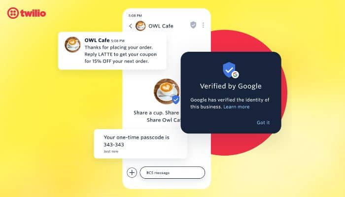 twilio rcs global