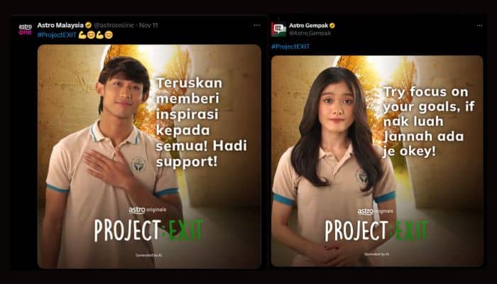 Astro, Talon Creative team up on AI-powered campaign to provide positive encouragement online