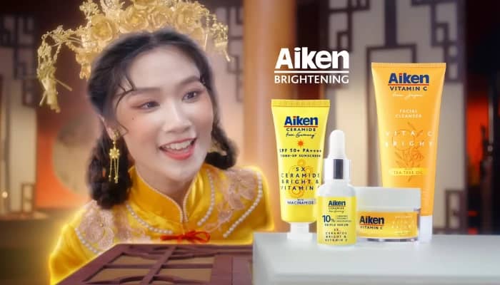 Aiken brings to Malaysians a brighter way to start CNY in new cheeky campaign via MBCS
