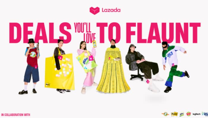 Lazada turns everyday items into fashion in latest activation in Singapore via BLKJ Havas